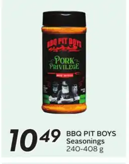 Sobeys BBQ PIT BOYS Seasonings offer