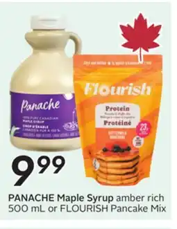 Sobeys PANACHE Maple Syrup amber rich offer
