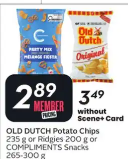 Sobeys OLD DUTCH Potato Chips offer