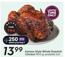 Sobeys Korean-Style Whole Roasted Chicken offer