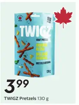 Sobeys TWIGZ Pretzels offer