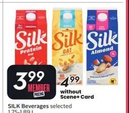 Sobeys SILK Beverages offer