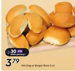 Sobeys Hot Dog or Burger Buns offer