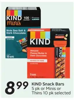 Sobeys KIND Snack Bars offer