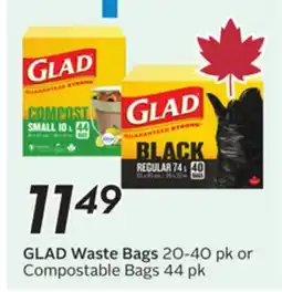 Sobeys GLAD Waste Bags offer