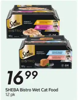 Sobeys SHEBA Bistro Wet Cat Food offer