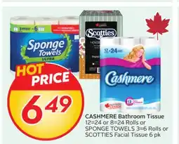 Sobeys CASHMERE Bathroom Tissue offer