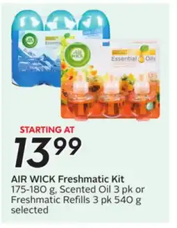 Sobeys AIR WICK Freshmatic Kit offer