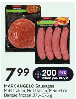 Sobeys MARCANGELO Sausages offer