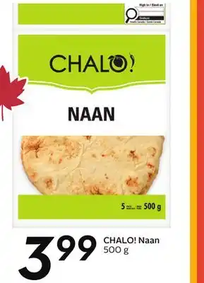 Sobeys CHALO! Naan offer
