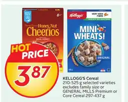 Sobeys KELLOGG'S Cereal offer