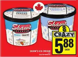 Food Basics SHAW'S ICE CREAM offer