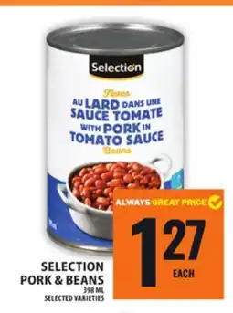 Food Basics Selection Pork & Beans offer