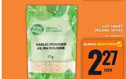 Food Basics LIFE SMART ORGANIC SPICES offer