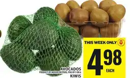 Food Basics AVOCADOS OR KIWIS offer