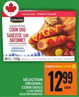Food Basics SELECTION ORIGINAL CORN DOGS offer