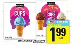 Food Basics SELECTION ICE CREAM CUPS offer