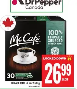 Food Basics McCAFÉ COFFEE CAPSULES offer