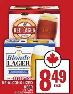 Food Basics SELECTION DE-ALCOHOLIZED BEER offer