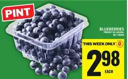 Food Basics BLUEBERRIES offer