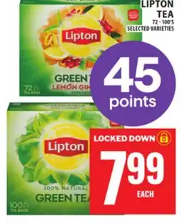 Food Basics LIPTON TEA offer