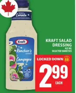 Food Basics KRAFT SALAD DRESSING offer