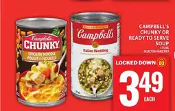 Food Basics CAMPBELL'S CHUNKY OR READY TO SERVE SOUP offer