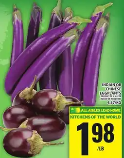 Food Basics INDIAN OR CHINESE EGGPLANTS offer