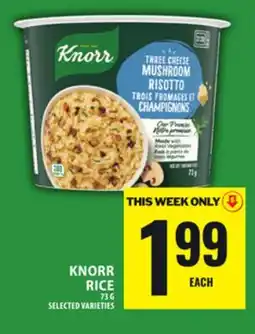 Food Basics KNORR RICE offer
