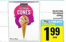 Food Basics SELECTION ICE CREAM CONES offer