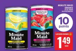 Food Basics MINUTE MAID DRINKS offer