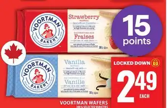 Food Basics VOORTMAN WAFERS offer