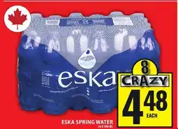Food Basics ESKA SPRING WATER offer