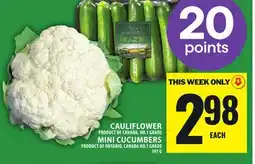 Food Basics CAULIFLOWER offer