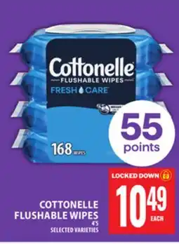 Food Basics COTTONELLE FLUSHABLE WIPES offer