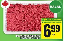 Food Basics HALAL LEAN GROUND BEEF offer