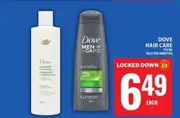 Food Basics DOVE HAIR CARE offer
