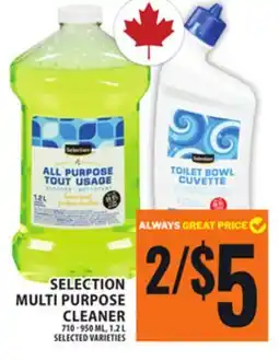 Food Basics SELECTION MULTI PURPOSE CLEANER offer