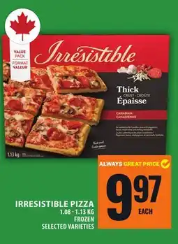 Food Basics IRRESISTIBLE PIZZA offer