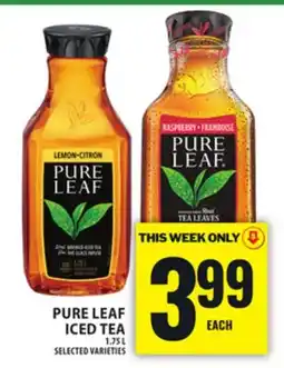 Food Basics PURE LEAF ICED TEA offer