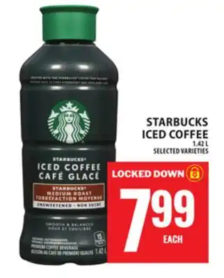 Food Basics STARBUCKS ICED COFFEE offer