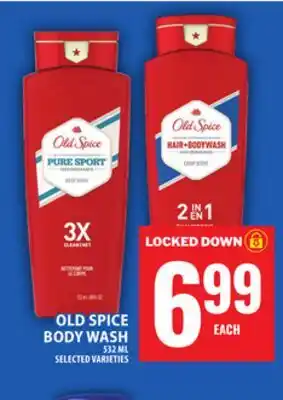 Food Basics OLD SPICE BODY WASH offer