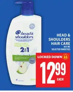 Food Basics HEAD & SHOULDER'S HAIR CARE offer