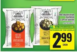 Food Basics MR MAKHANA POPPED LOTUS SEEDS offer