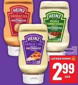 Food Basics HEINZ MAYONNAISE offer