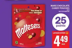 Food Basics MARS CHOCOLATE CANDY POUCHES offer