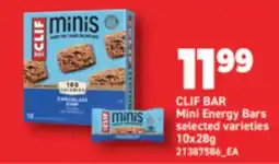 Real Canadian Superstore CLIF BAR MINI ENERGY BARS, 10X28G offer
