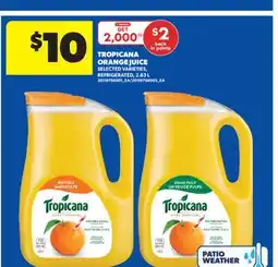 Real Canadian Superstore TROPICANA ORANGE JUICE, 2.63 L offer