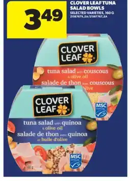 Real Canadian Superstore CLOVER LEAF TUNA SALAD BOWLS, 160 G offer