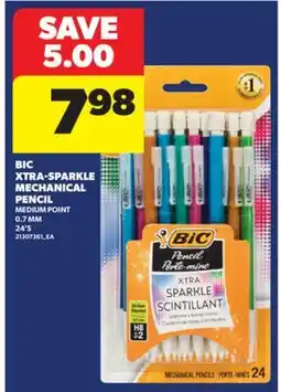 Real Canadian Superstore BIC XTRA-SPARKLE MECHANICAL PENCIL, 24'S offer